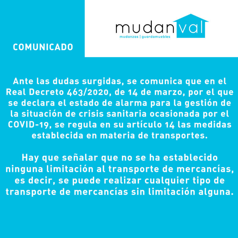 Comunicado COVID-19