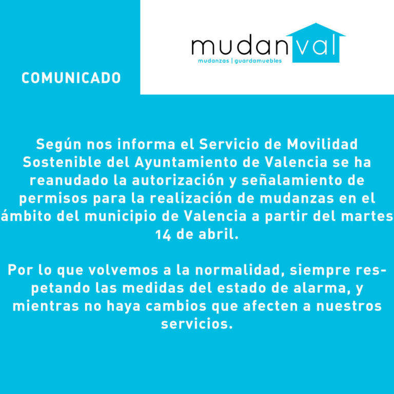 Comunicado: Volvemos a prestar nuestros servicios